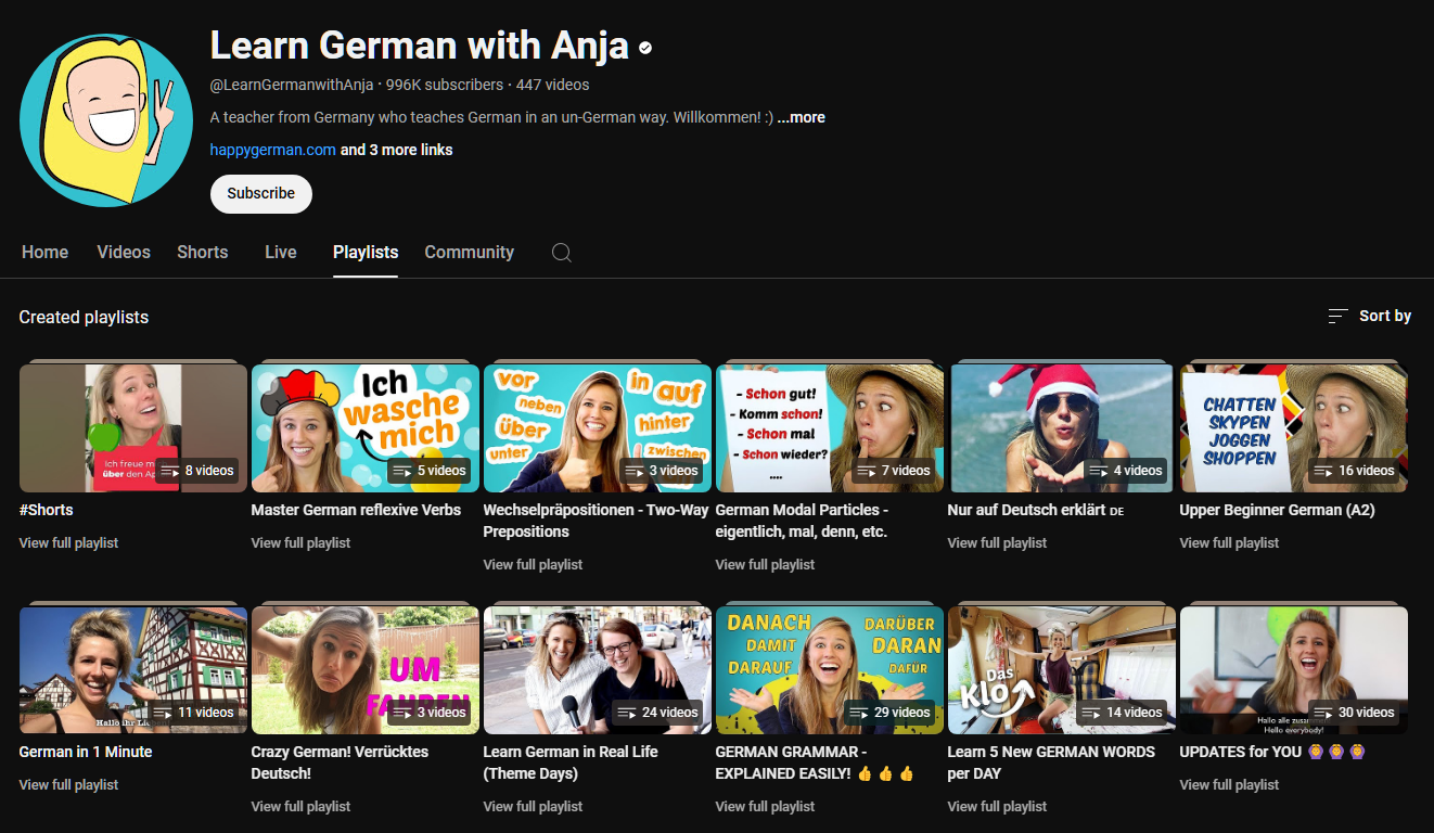 Best 5 YouTube Channels To Learn German For Beginners - The Writeress