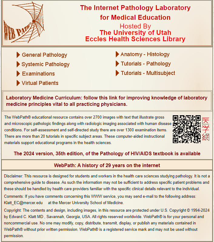 The Internet Pathology Laboratory