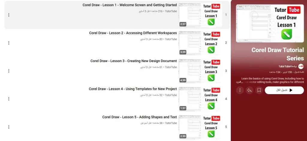 Corel Draw Tutorial Series