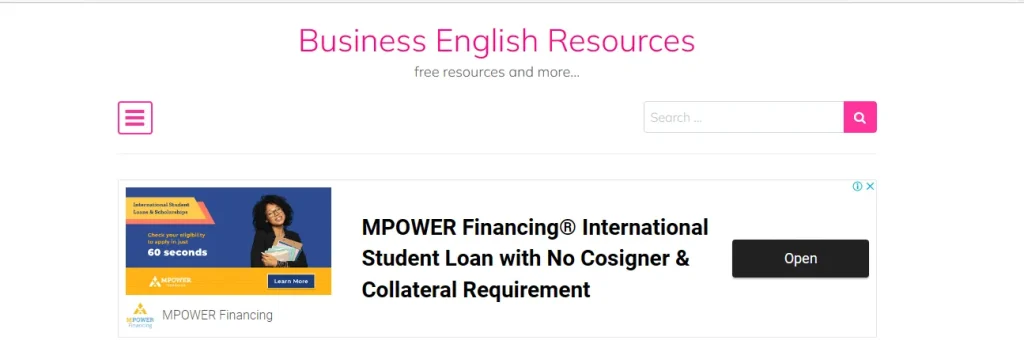 Business English Resources
